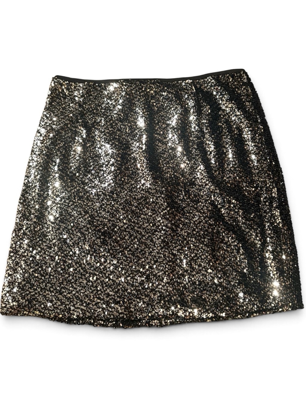 Forever 21 Black Sequin Mini Skirt